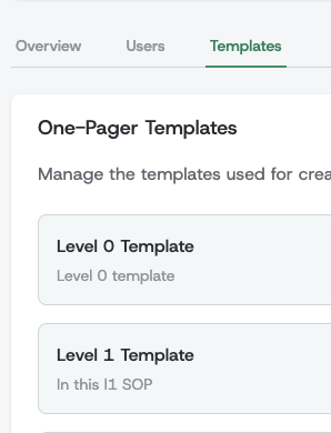 Template Editor location in admin UI